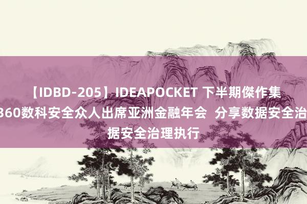 【IDBD-205】IDEAPOCKET 下半期傑作集2009 360数科安全众人出席亚洲金融年会  分享数据安全治理执行