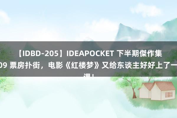 【IDBD-205】IDEAPOCKET 下半期傑作集2009 票房扑街，电影《红楼梦》又给东谈主好好上了一课！