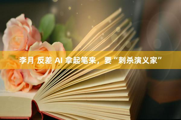 李月 反差 AI 拿起笔来，要“刺杀演义家”